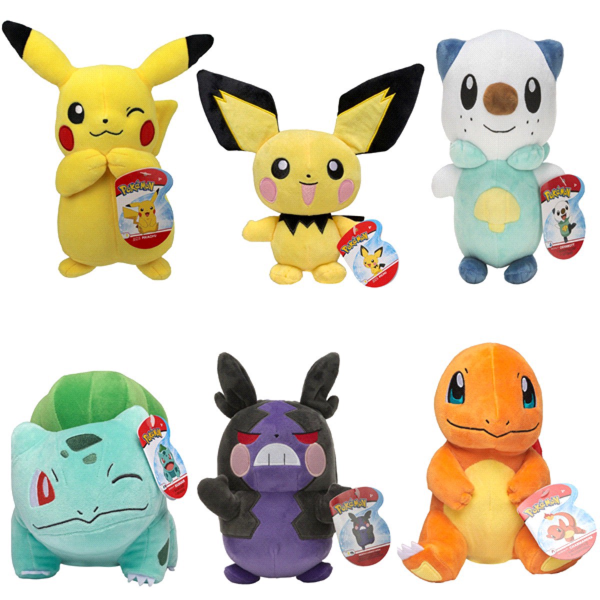 slide 12 of 13, Pokemon 8" Plush, 8 in