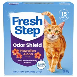 Fresh Step Multi-Cat Hawaiian Aloha Scent Clumping Litter 22 lb