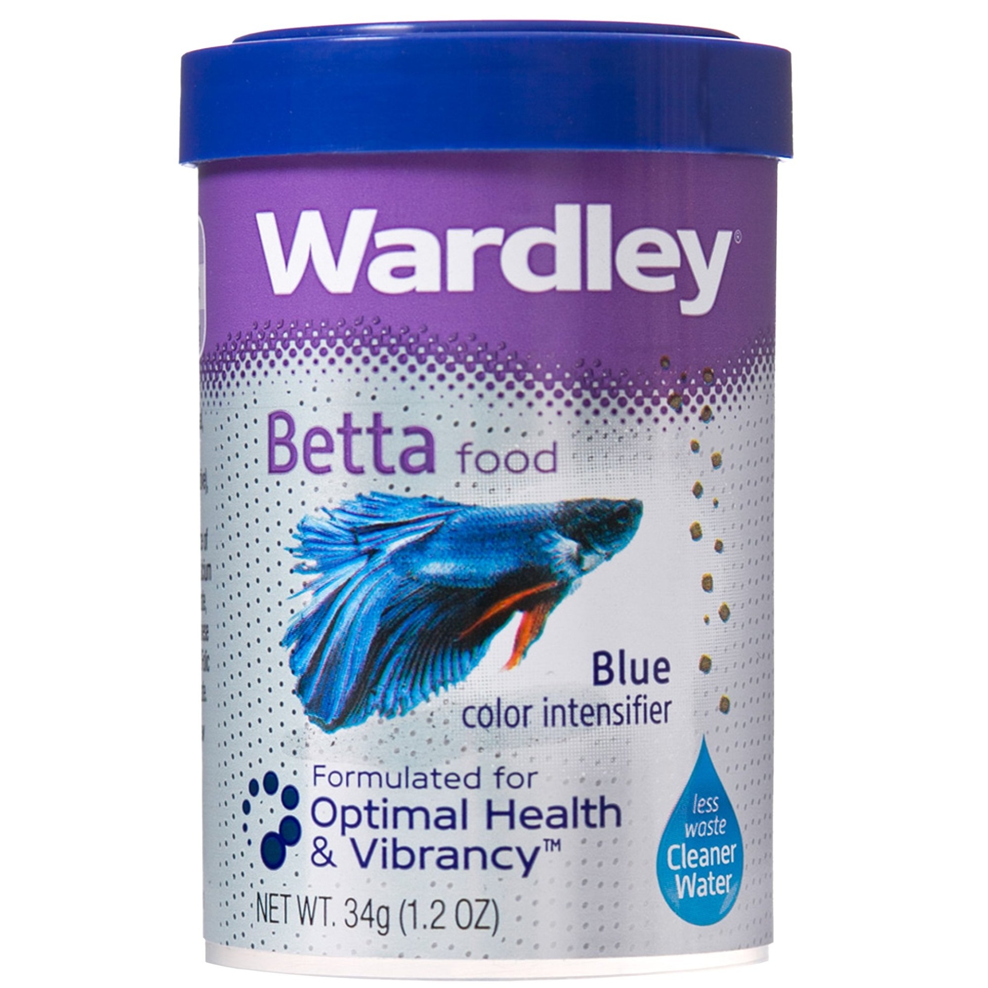 slide 1 of 1, Wardley Blue Betta Fish Food, 1.2 oz