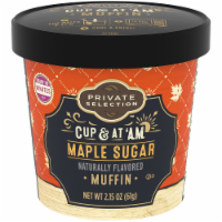 slide 1 of 1, Private Selection Cup & At 'A.M. Maple Sugar Muffin Mix Cup, 2.15 oz