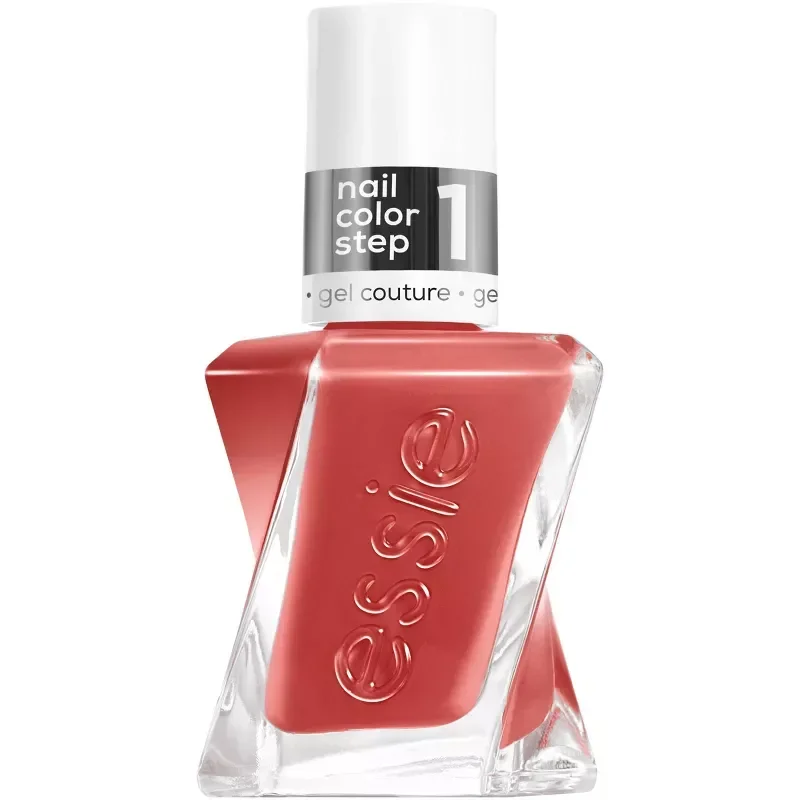 slide 1 of 9, essie gel couture Long Lasting Nail Polish, Fashion Freedom Collection - Woven At Heart, 0.46 fl oz