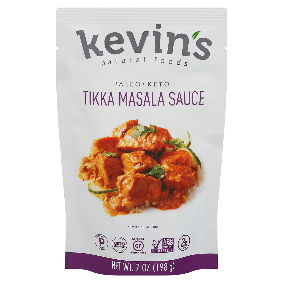 slide 1 of 9, Kevin's Tikka Masala Sauce 7 oz Pouch, 7 oz