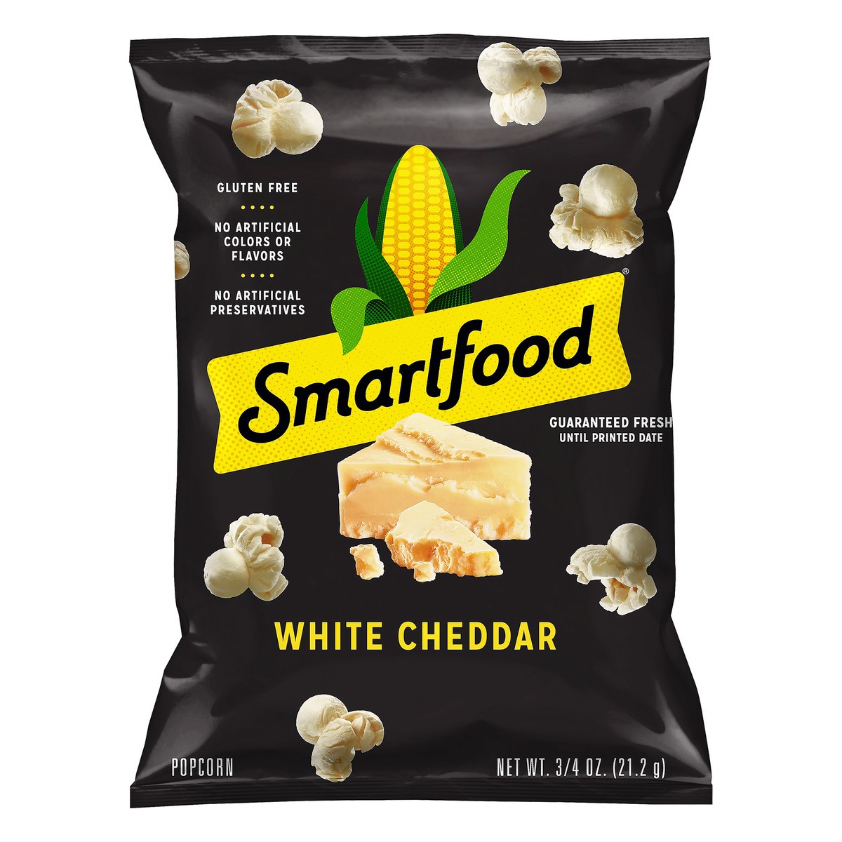 slide 1 of 3, Smartfood Gluten Free White Cheddar Popcorn 0.75 oz, 0.75 oz