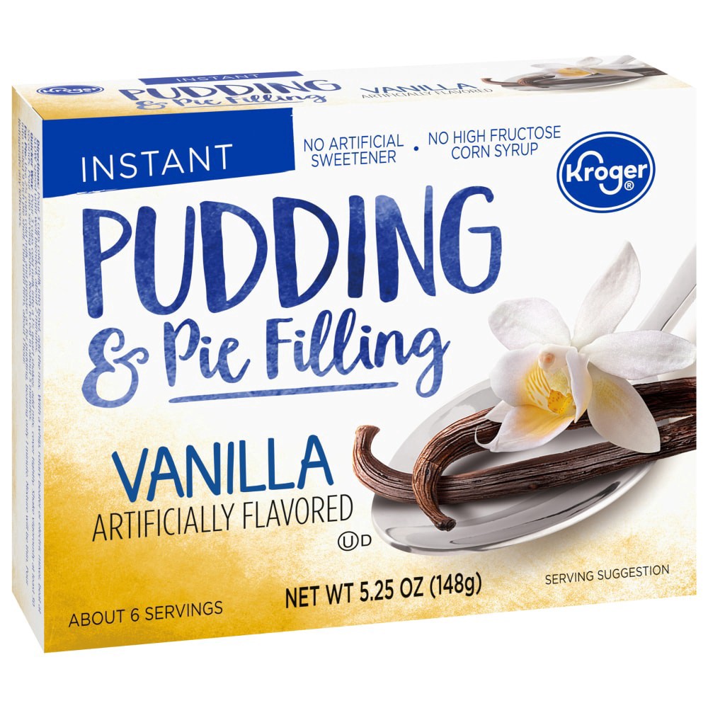 slide 4 of 6, Kroger Instant Pudding & Pie Filling - Vanilla, 5.25 oz