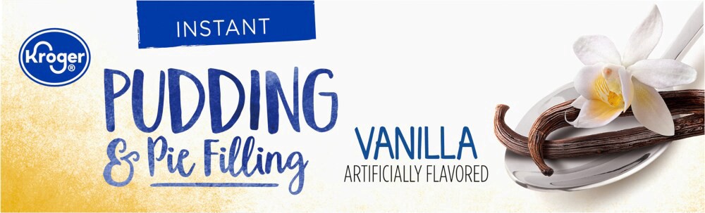 slide 2 of 6, Kroger Instant Pudding & Pie Filling - Vanilla, 5.25 oz