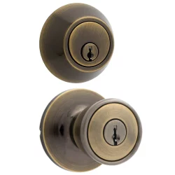 Atlas Antique Bronze Lock Combo Kit