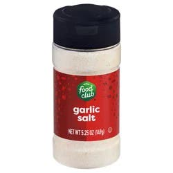 Food Club Garlic Salt 5.25 oz