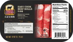 Cab Beef Rolls