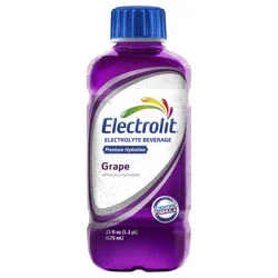 Electrolit Premium Hydration Grape Flavored Electrolyte Beverage, 21 fl oz bottle