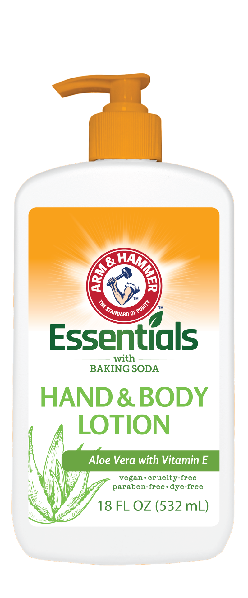 slide 1 of 1, A&H Ess H&B Ltn Al Vr+ Vit E, 18 oz