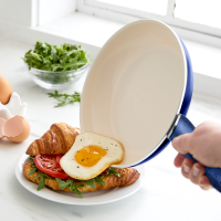 slide 11 of 21, GREEN PAN GreenPan Rio Healthy Ceramic Nonstick 8" Open Frypan with Spatula Set Turquoise, 2 ct