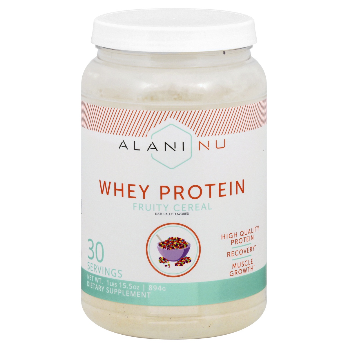 slide 1 of 1, Alani Nu Whey Protein Powder - Fruity Cereal, 1 ct