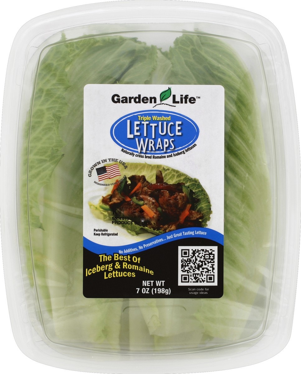 slide 1 of 4, Garden Life Lettuce Wraps 7 oz, 7 oz
