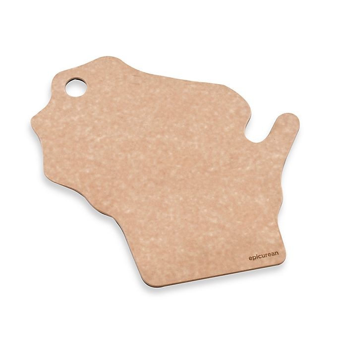 slide 1 of 1, Epicurean Wisconsin State Cutting Board, 1 ct