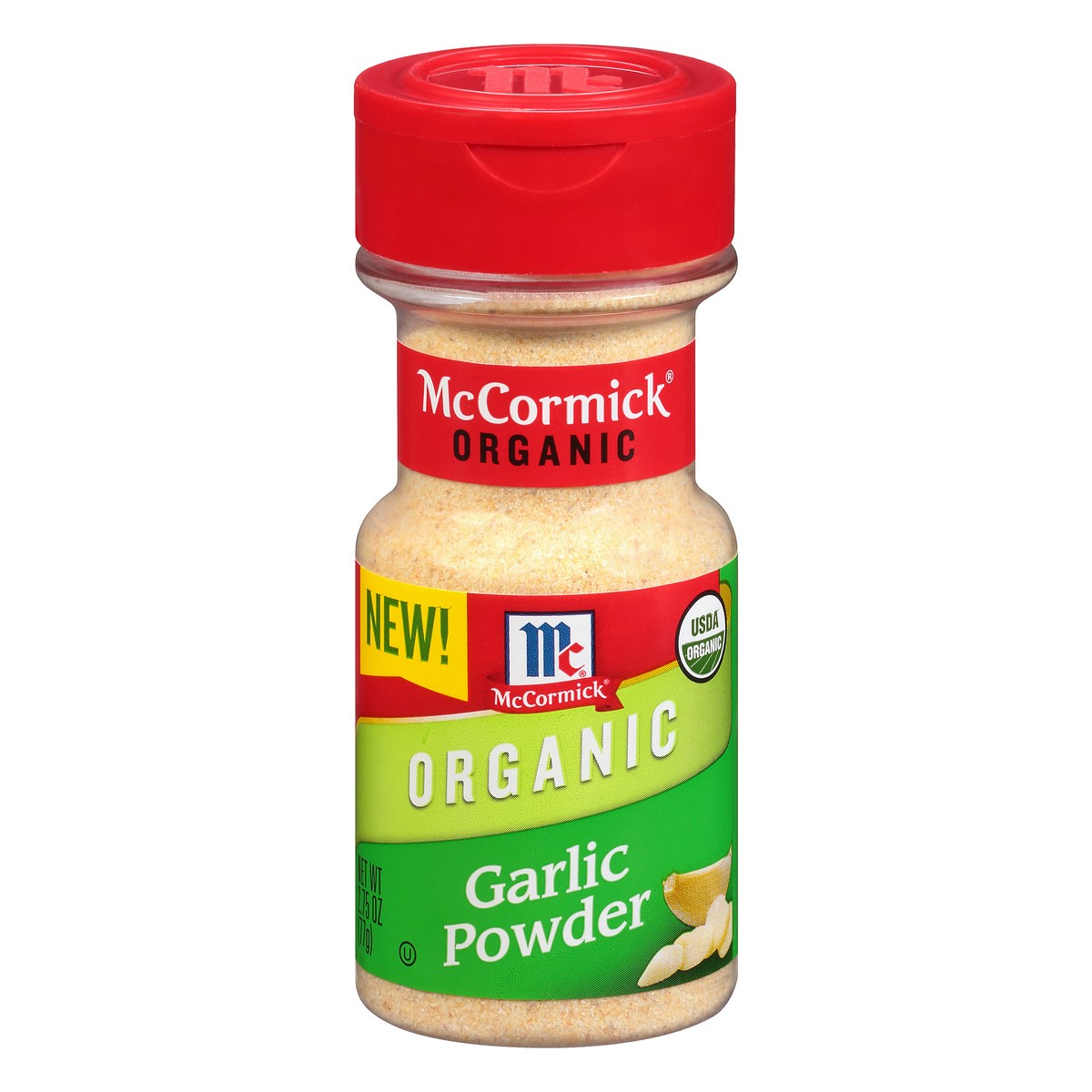 slide 1 of 6, McCormick Organic Garlic Powder, 2.75 oz