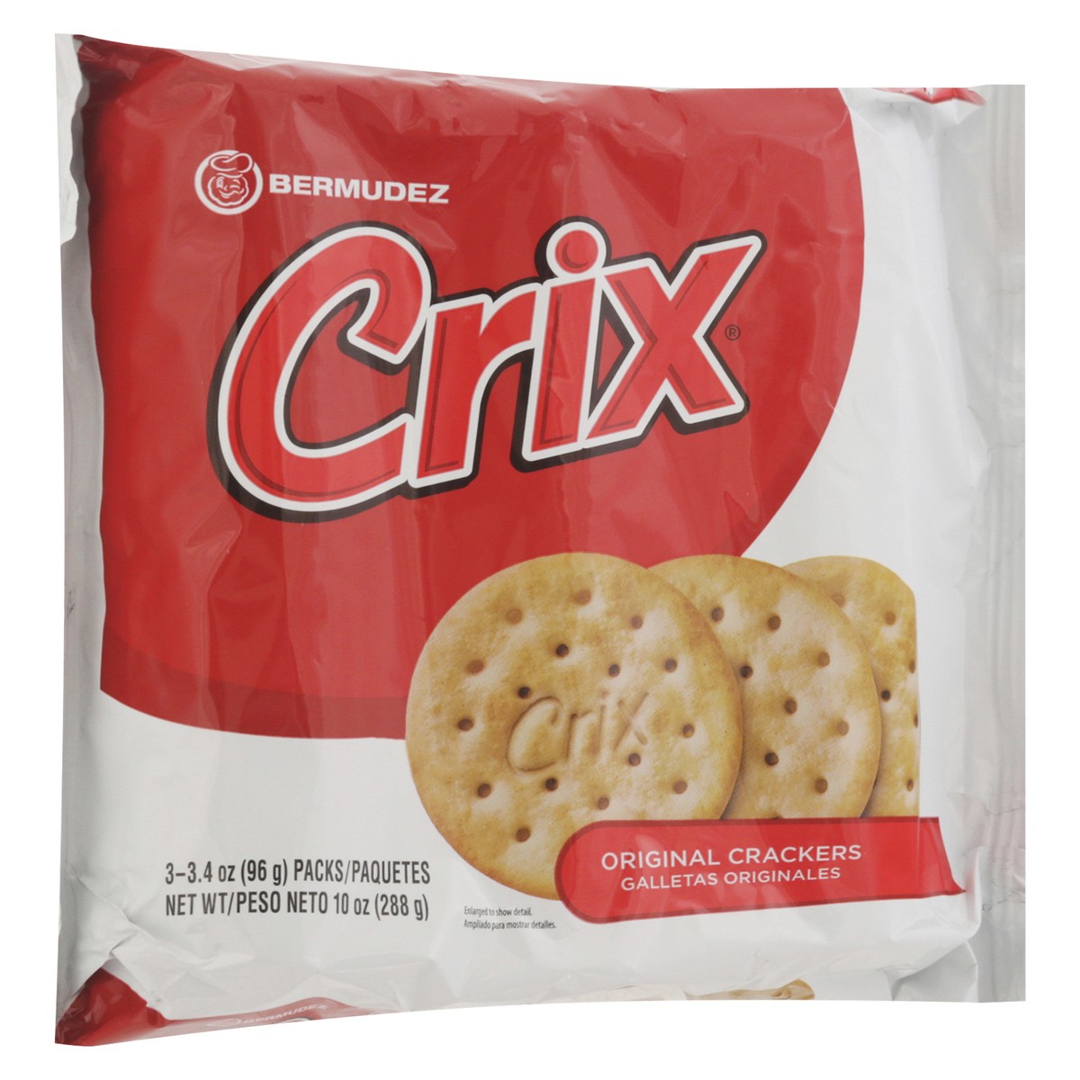 slide 5 of 14, Bermudez Crix Original Crackers 3 - 3.4 oz Packs, 3 ct