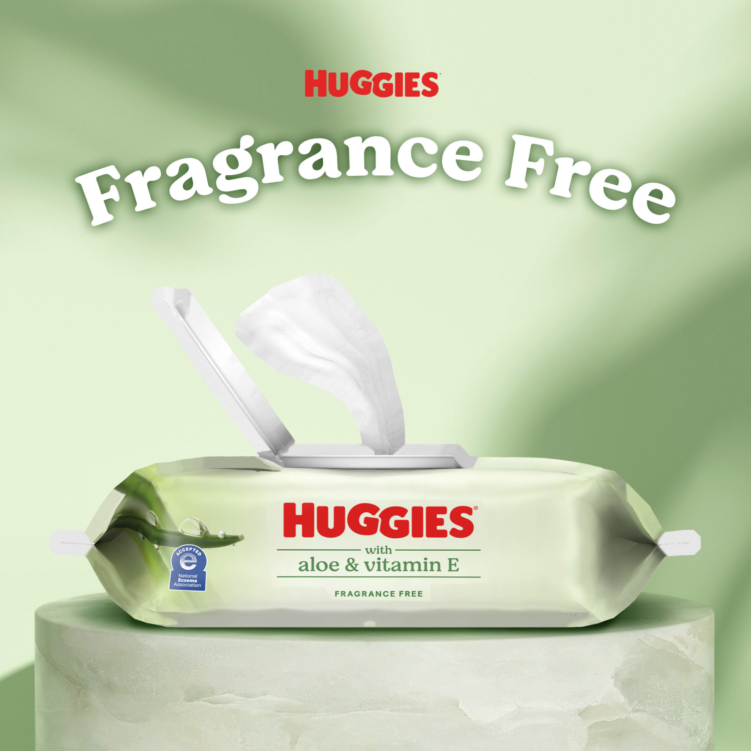 slide 4 of 6, Huggies Wipes with Aloe & Vitamin E, Unscented, 3 Flip-Top Packs (168 Wipes Total), 168 ct