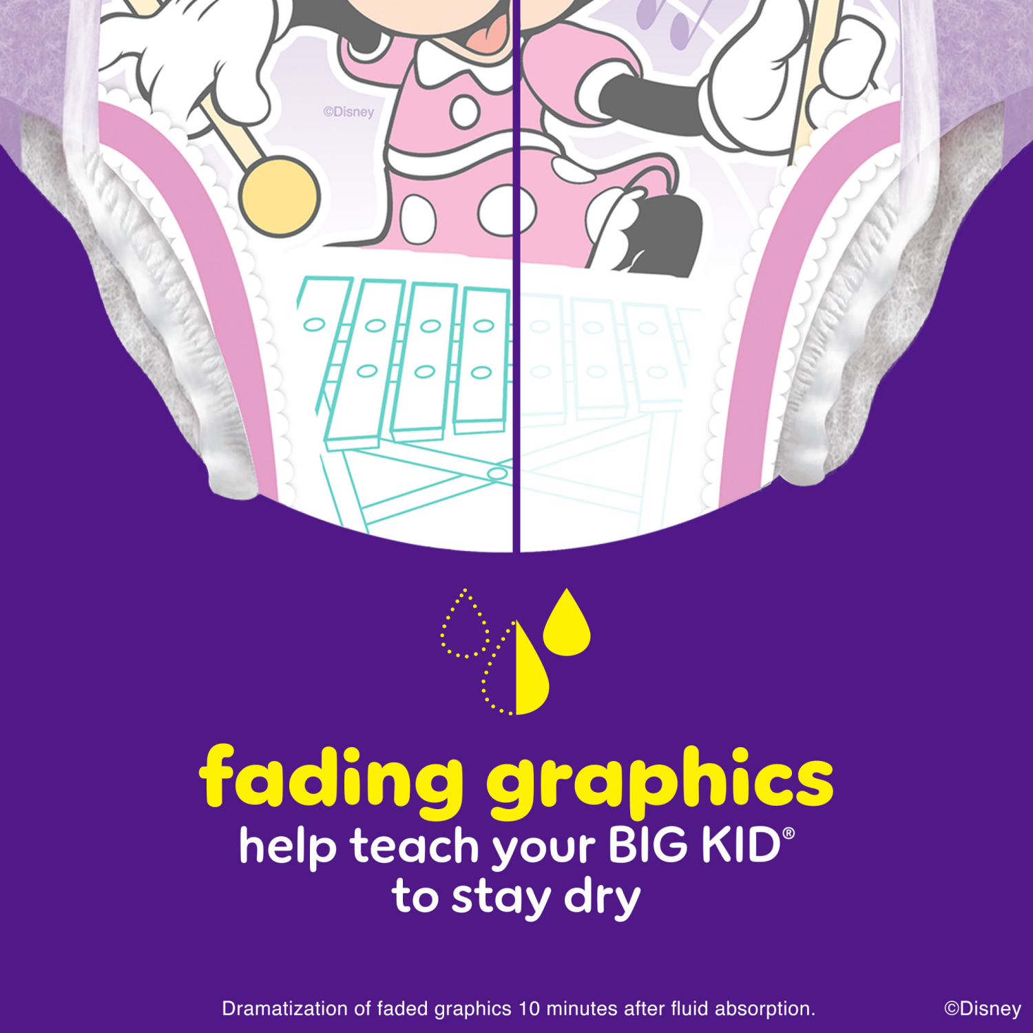 slide 5 of 8, Pull-Ups Girls' Potty Training Pants, 2T-3T (16-34 lbs), 74 Count, 74 ct