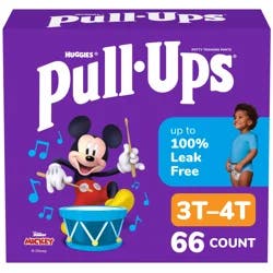 Pull-Ups Boys' Potty Training Pants, 3T-4T (32-40 lbs), 66 Ct