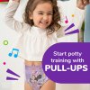 slide 10 of 29, Pull-Ups Girls' Potty Training Pants, 4T-5T (38-50 lbs), 74 Count, 74 ct