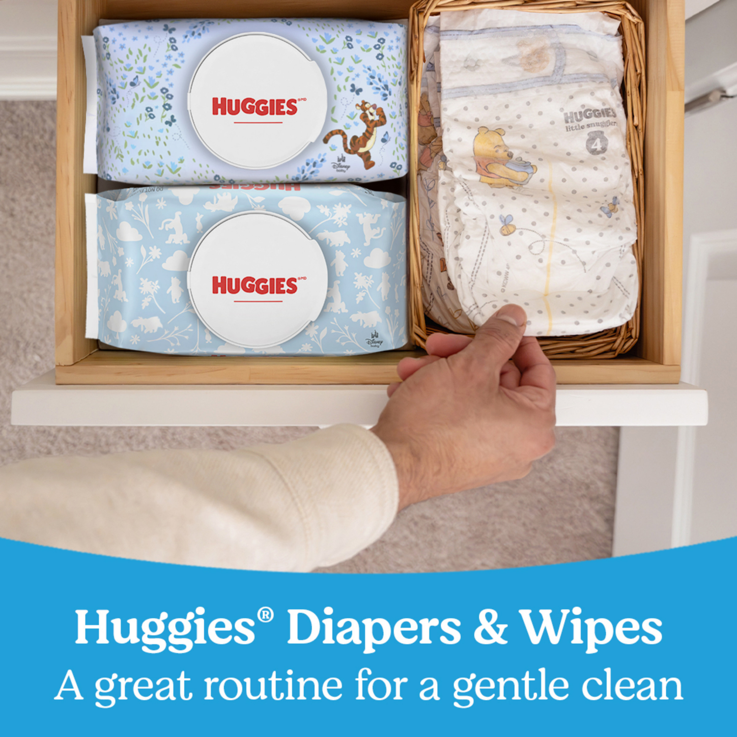 slide 3 of 8, Huggies Natural Care Cucumber, Aloe and Vitamin E Baby Wipes, Scented, 10 Flip-Top Packs (560 Wipes Total), 560 ct