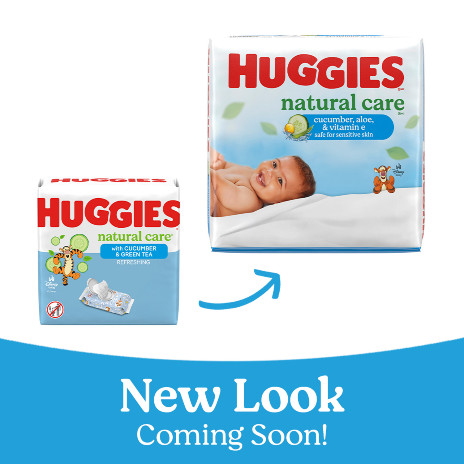 slide 6 of 8, Huggies Natural Care Refreshing Baby Wipes, Scented, 3 Flip-Top Packs (168 Wipes Total), 3 ct
