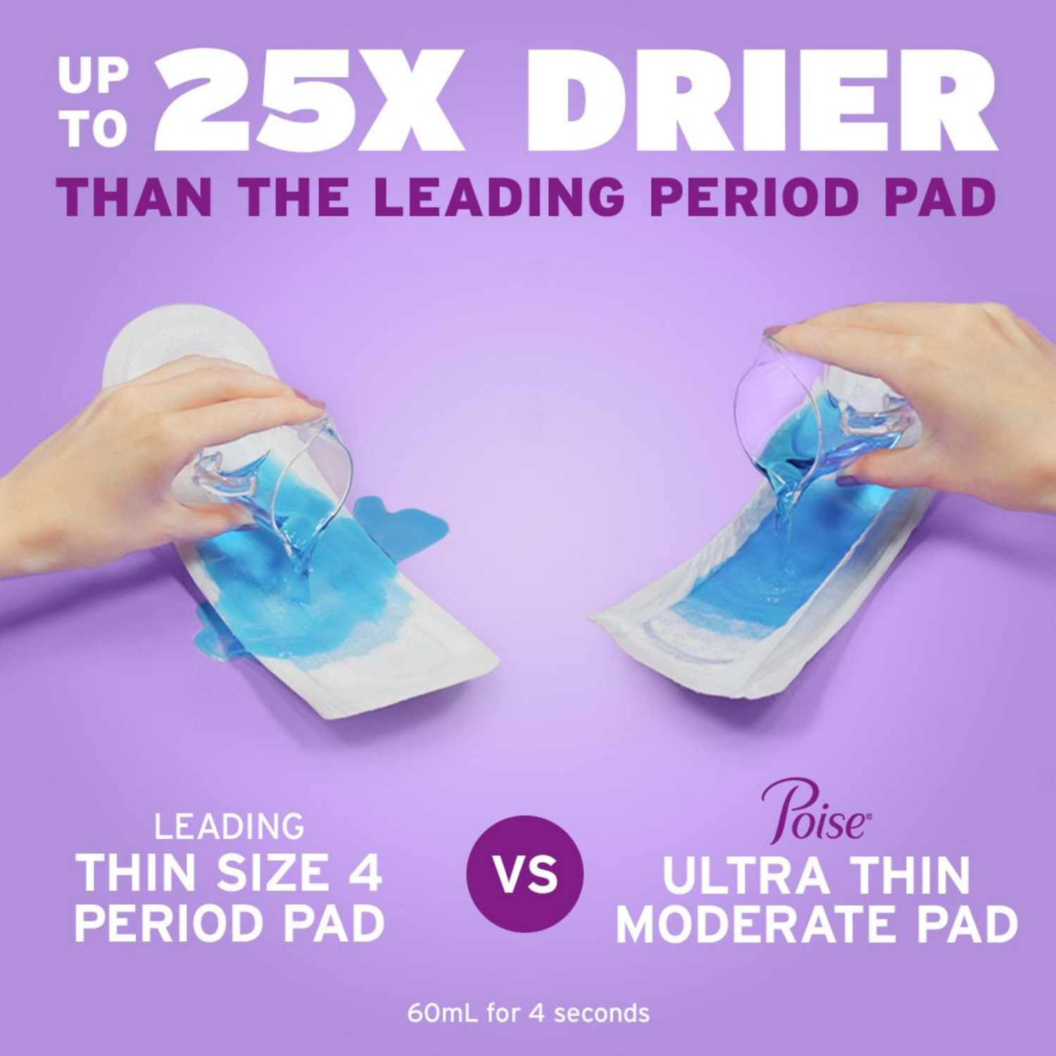 slide 3 of 7, Poise Ultra Thin Incontinence Pads & Postpartum Pads for Bladder Leaks, 3 Drop Light Absorbency, Regular Length, 28 Count, 28 ct
