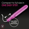 slide 22 of 25, U by Kotex Super Click Compact Tampons, 16 ct