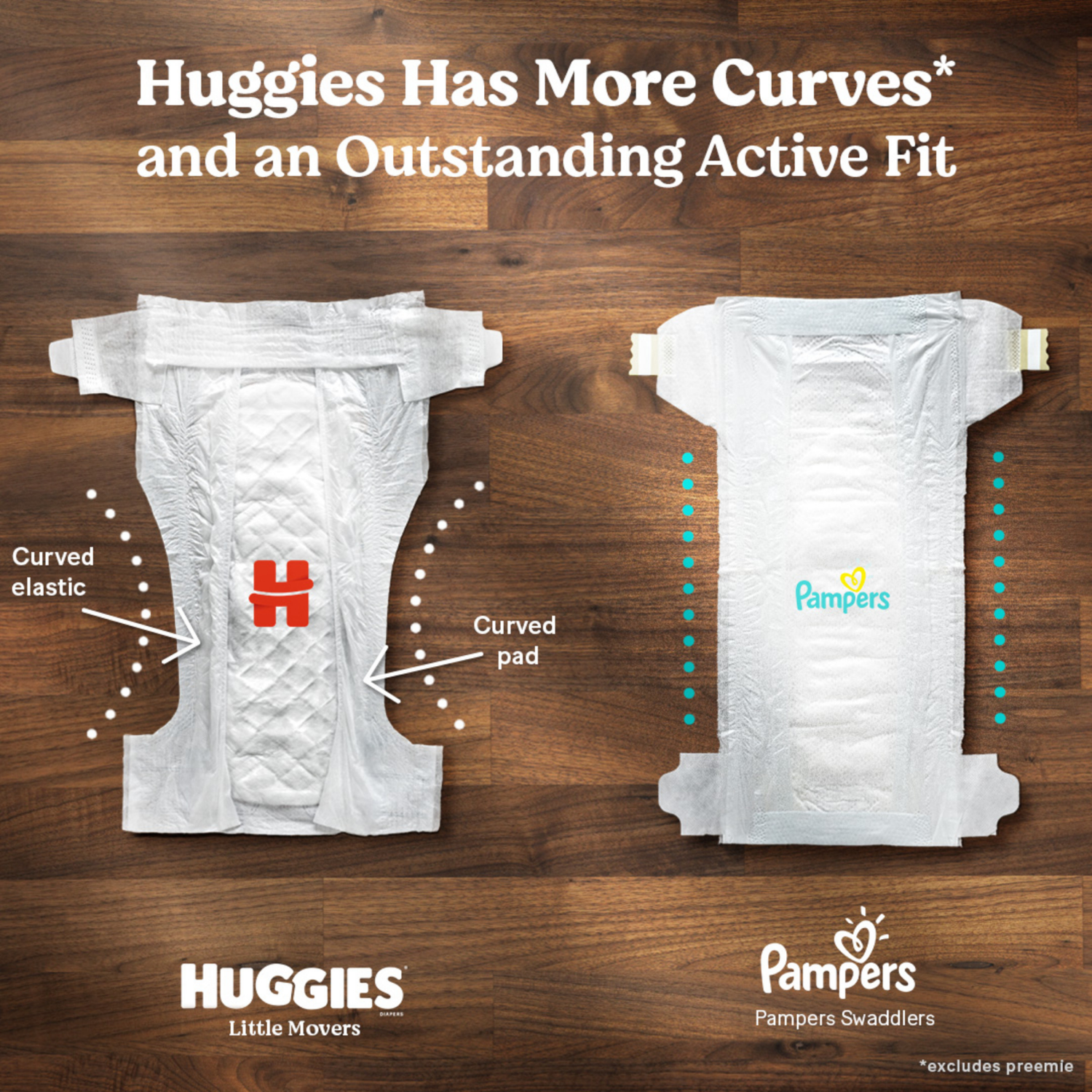 slide 5 of 8, Huggies Little Movers Baby Diapers, Size 7, 68 Ct, 68 ct