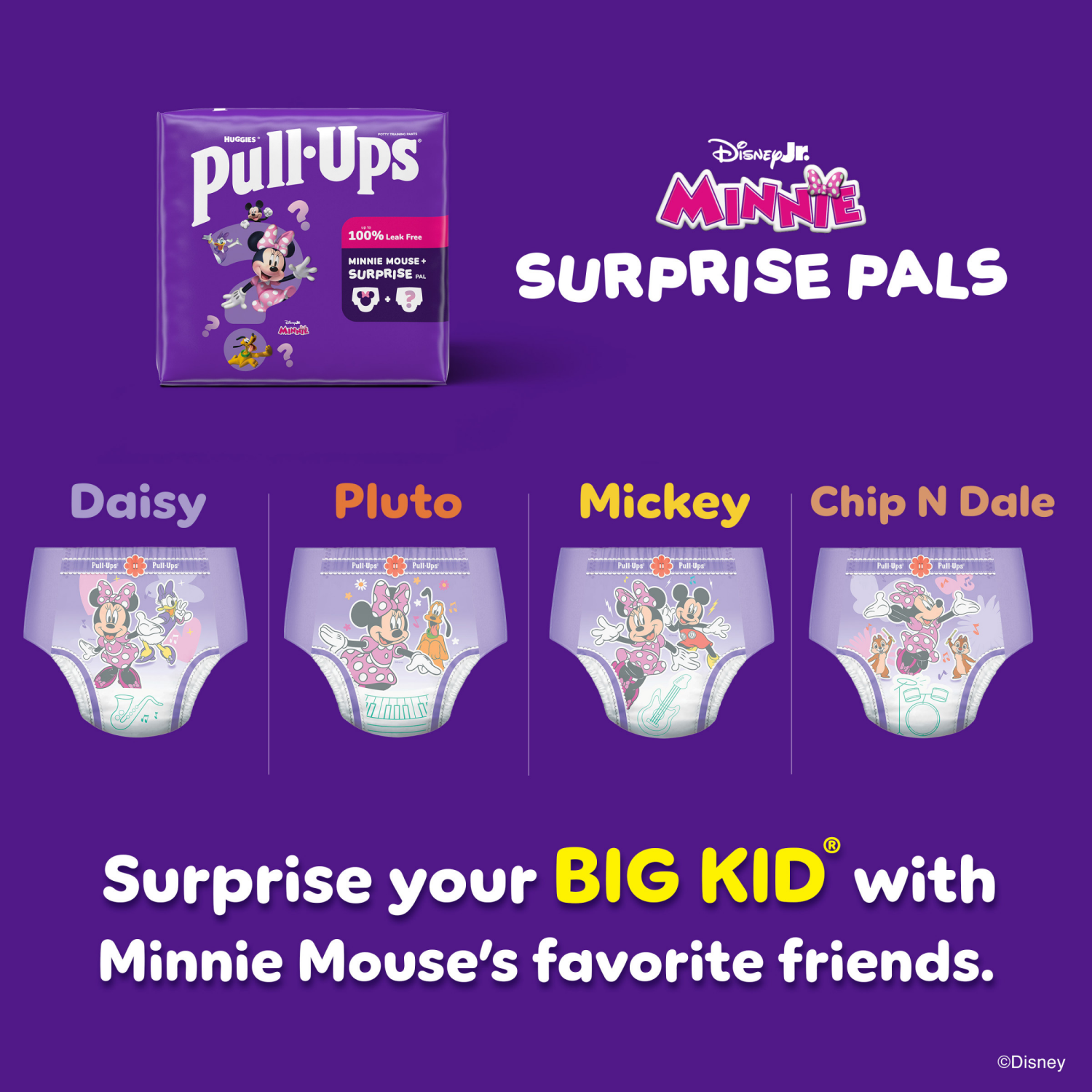 slide 7 of 8, Pull-Ups Girls' Potty Training Pants, 5T-6T (46+ lbs), 14 Count, 14 ct