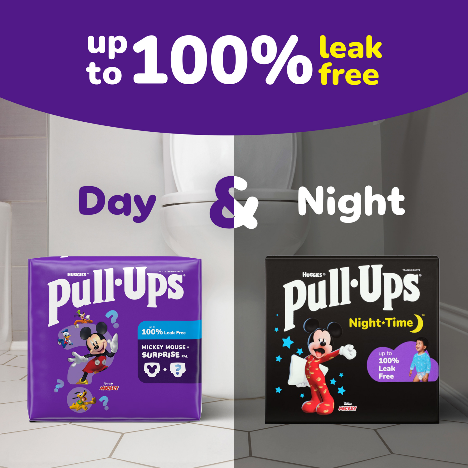 slide 5 of 8, Pull-Ups Boys' Potty Training Pants - 5T-6T, 14 ct