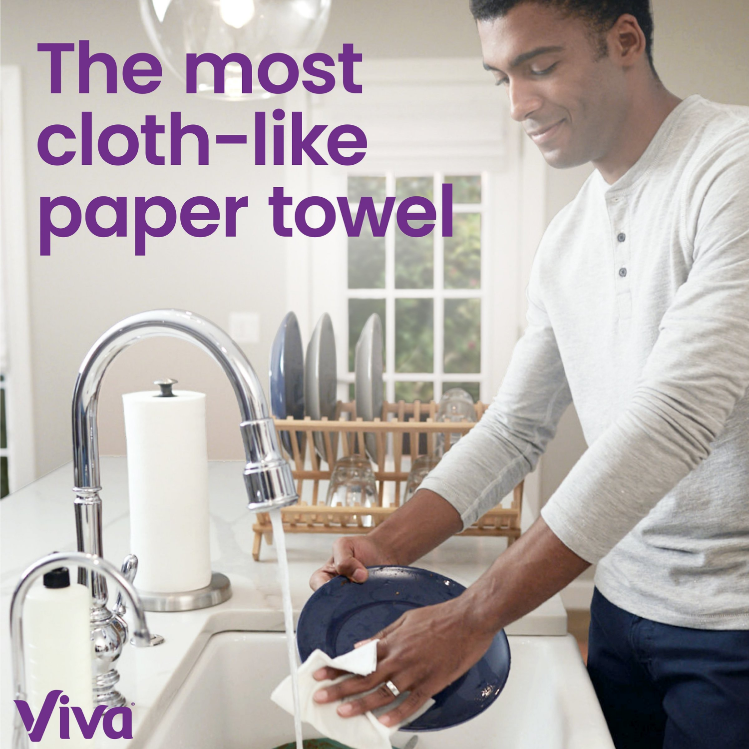 slide 4 of 8, Viva Signature Cloth Paper Towels, Choose-A-Sheet - 6 Double Rolls, 6 ct