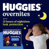 slide 20 of 29, Huggies Overnites Nighttime Baby Diapers, Size 7 (41+ lbs), 32 Ct, 32 ct