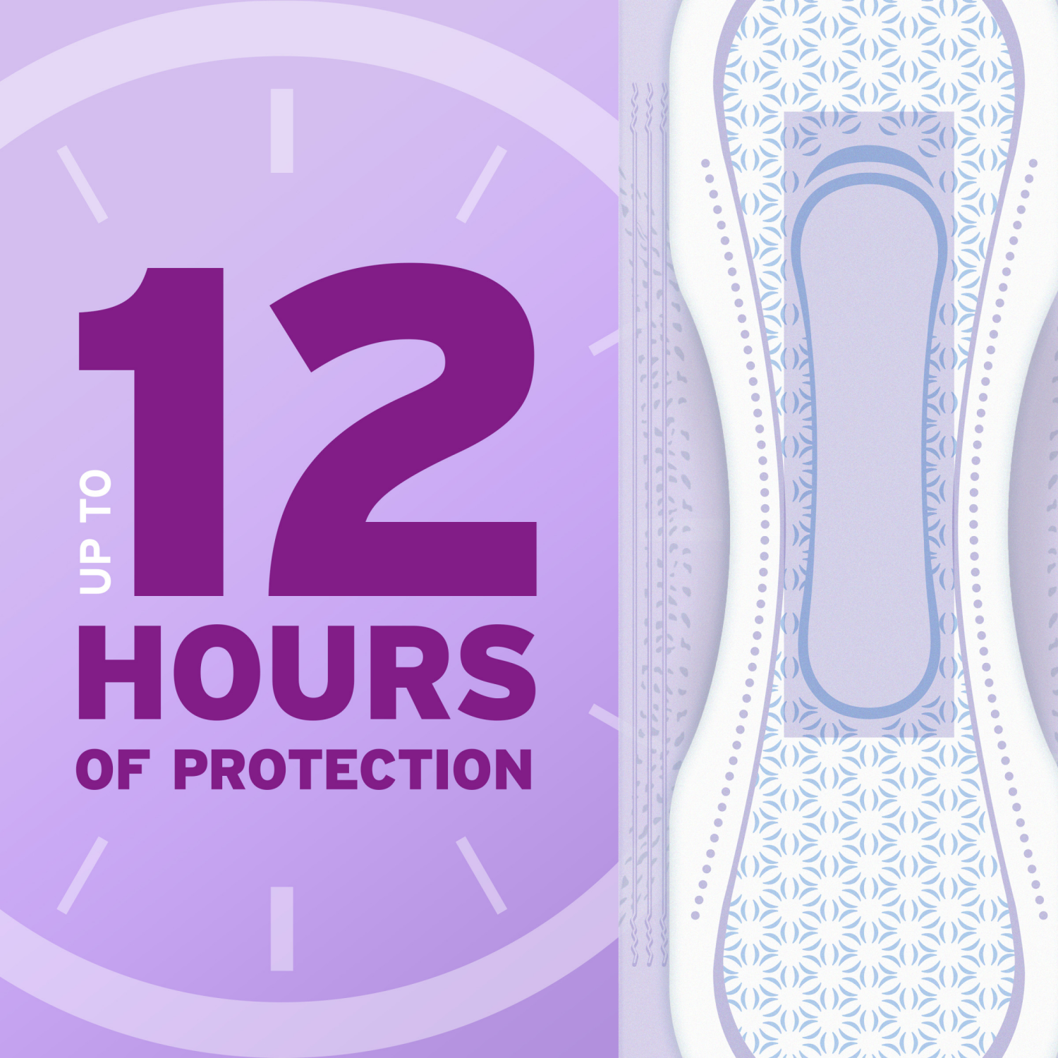 slide 3 of 7, Poise Incontinence & Postpartum Pads for Bladder Leaks, 7 Drop Ultra Absorbency, Long Length, 24 Count, 24 ct