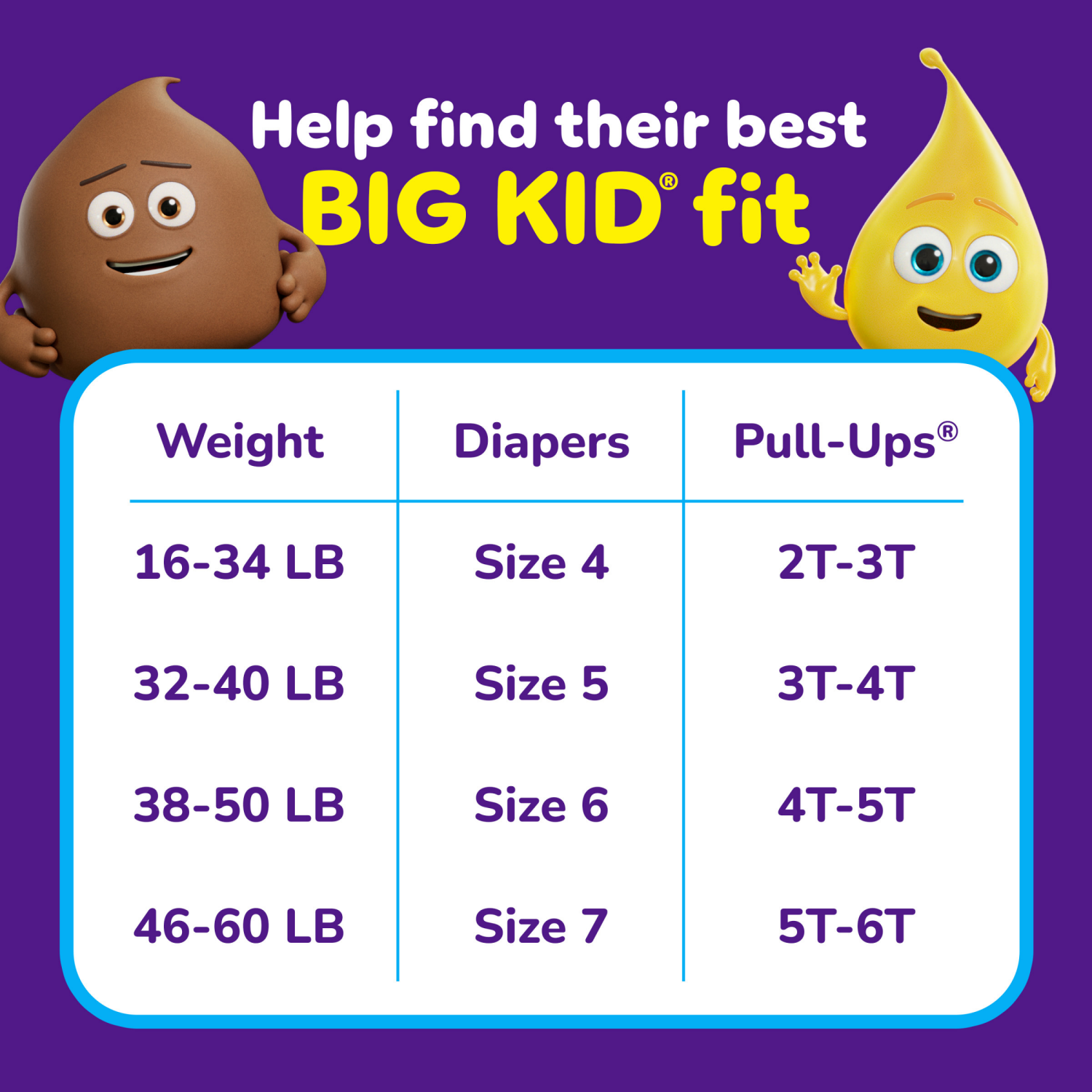 slide 6 of 8, Pull-Ups Boys' Potty Training Pants, 5T-6T (46-60 lbs), 48 Ct, 48 ct