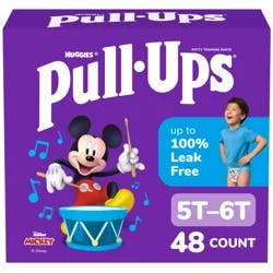 Pull-Ups Boys' Potty Training Pants, 5T-6T (46-60 lbs), 48 Ct