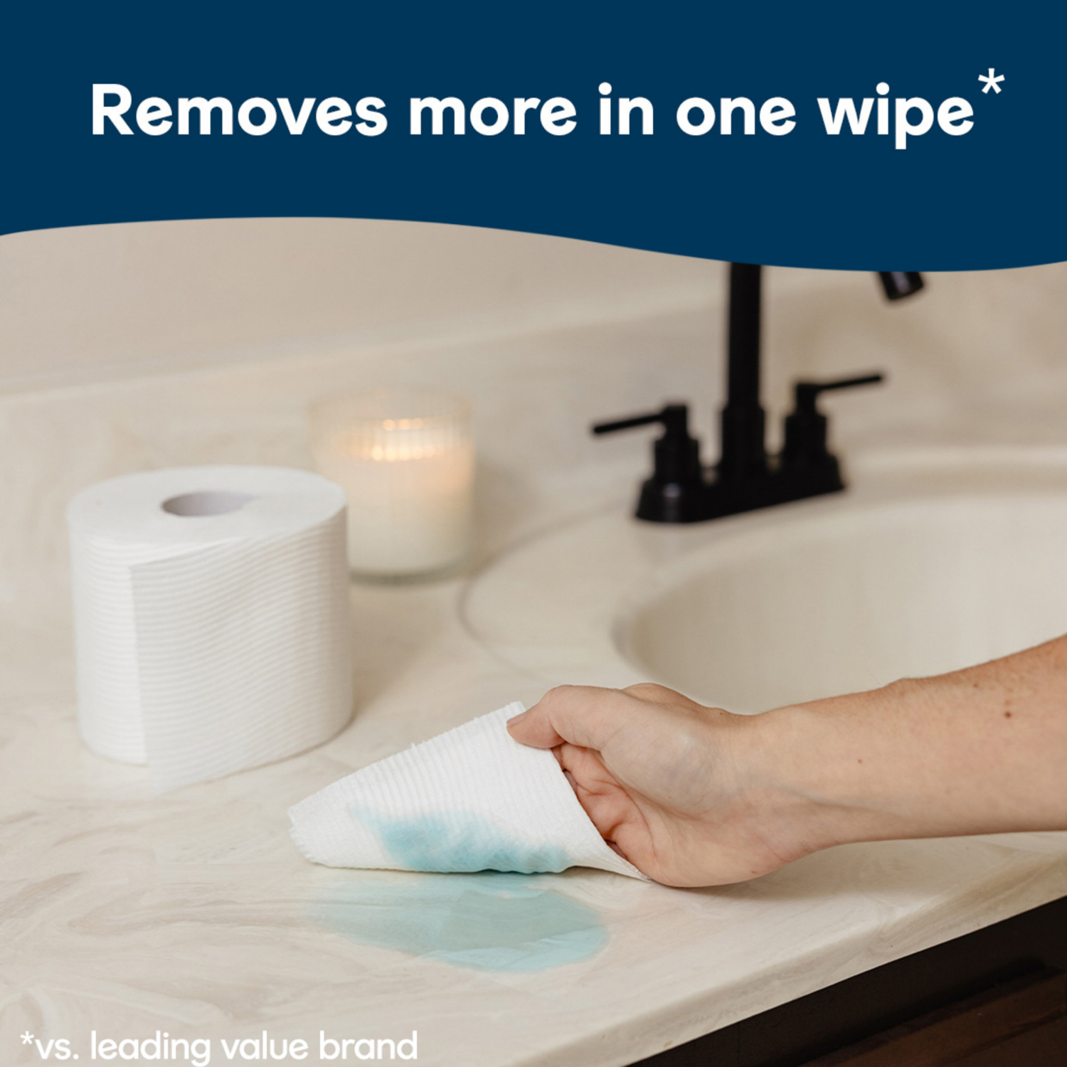 slide 4 of 8, Cottonelle Ultra Clean Toilet Paper, Strong Toilet Tissue, 18 Mega Rolls (18 Mega Rolls = 72 Regular Rolls), 284 Sheets Per Roll, 18 ct