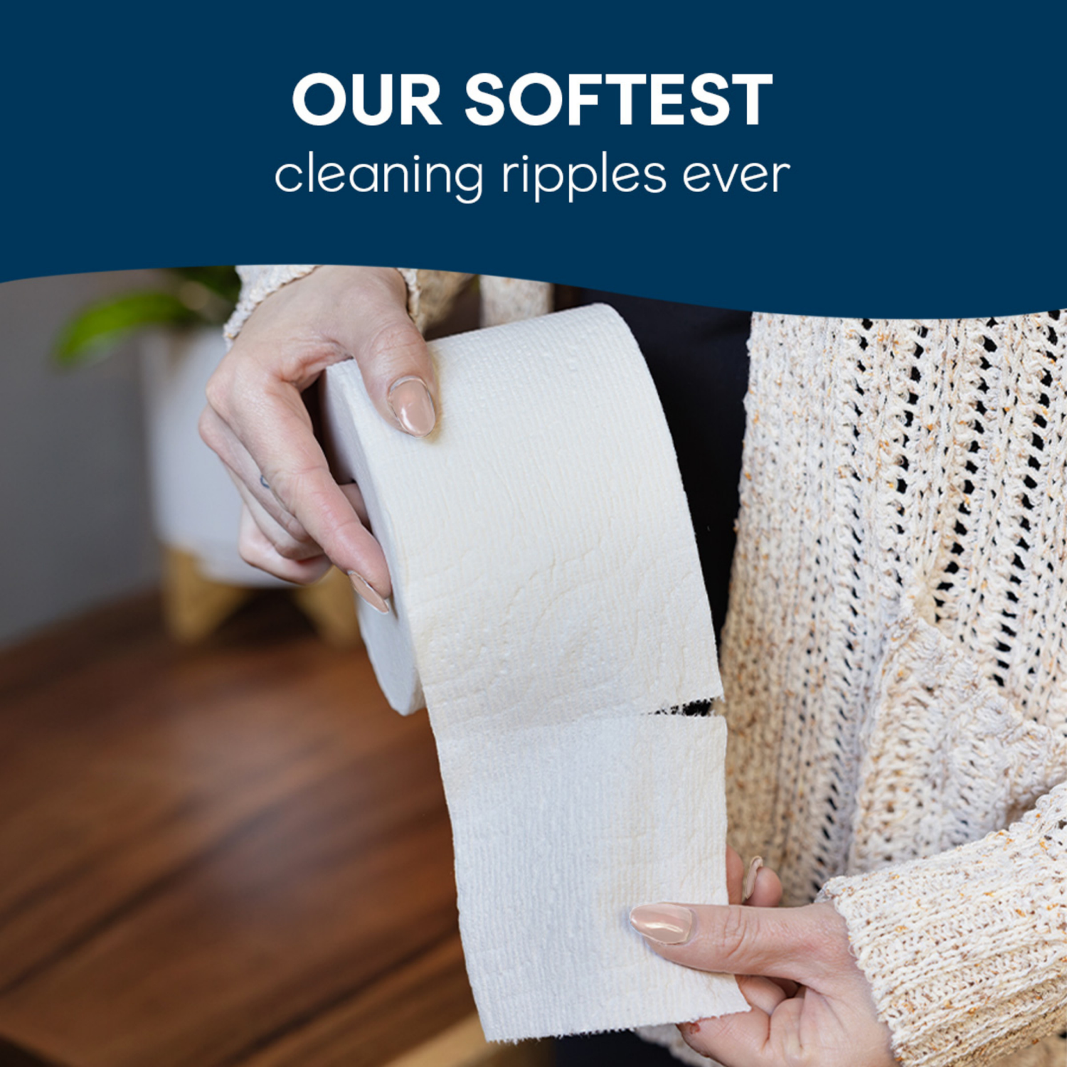 slide 4 of 8, Cottonelle Ultra Comfort Toilet Paper, Strong Toilet Tissue, 6 Mega Rolls (6 Mega Rolls = 24 Regular Rolls), 244 Sheets Per Roll, 6 ct