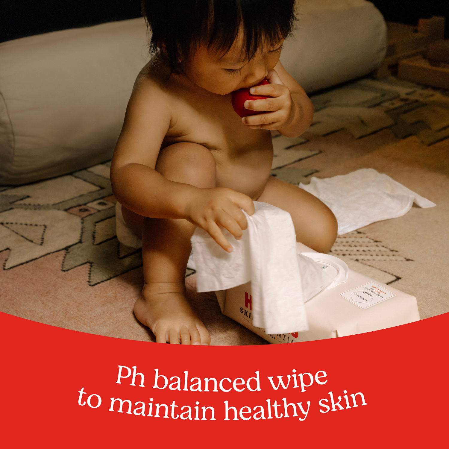 slide 5 of 8, Huggies Skin Essentials Baby Wipes, 8 Flip Top Packs (448 Wipes Total), 8 ct