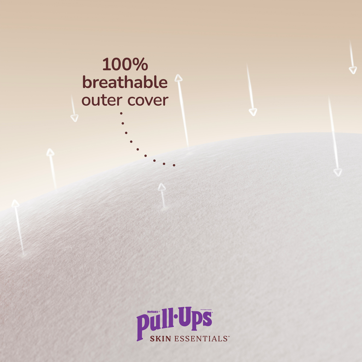 slide 3 of 8, Pull-Ups Boys' Skin Essentials Training Pants, 4T-5T (38-50 lbs), 46 Ct, 46 ct