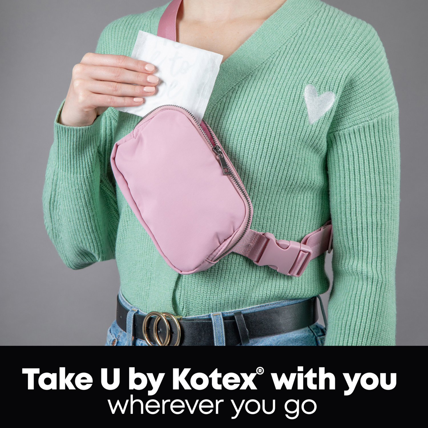 slide 2 of 8, U by Kotex Clean & Secure Ultra Thin Pads with Wings, Heavy Absorbency, 44 Count, 44 ct