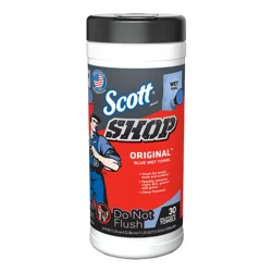 Scott® Shop Original Blue Wet Towel