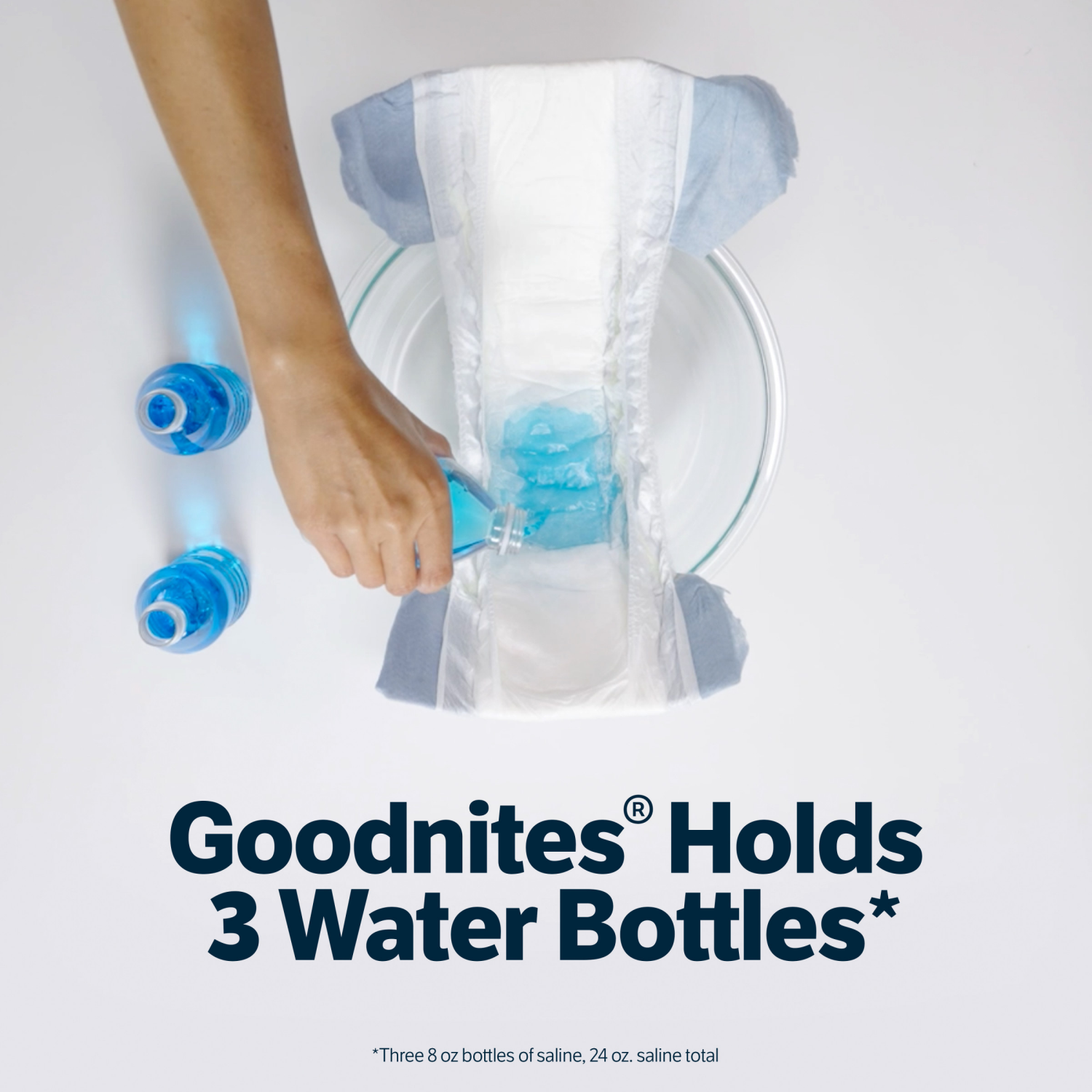 slide 3 of 8, Goodnites Girls' Nighttime Underwear, Size XXL (120-165 lbs), 24 Ct, 24 ct