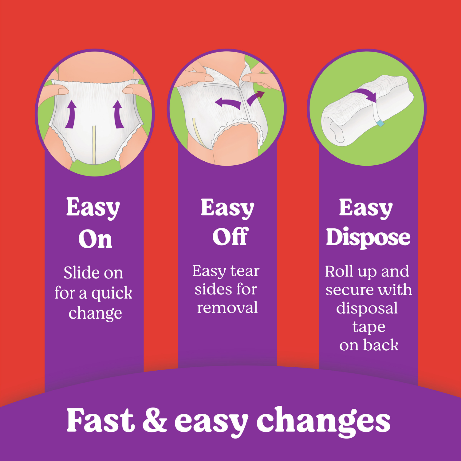 slide 7 of 8, Huggies Little Movers HuggFit 360° Baby Diapers with 360° Waistband, Size 7 (41+ lbs), 44 Count, 44 ct