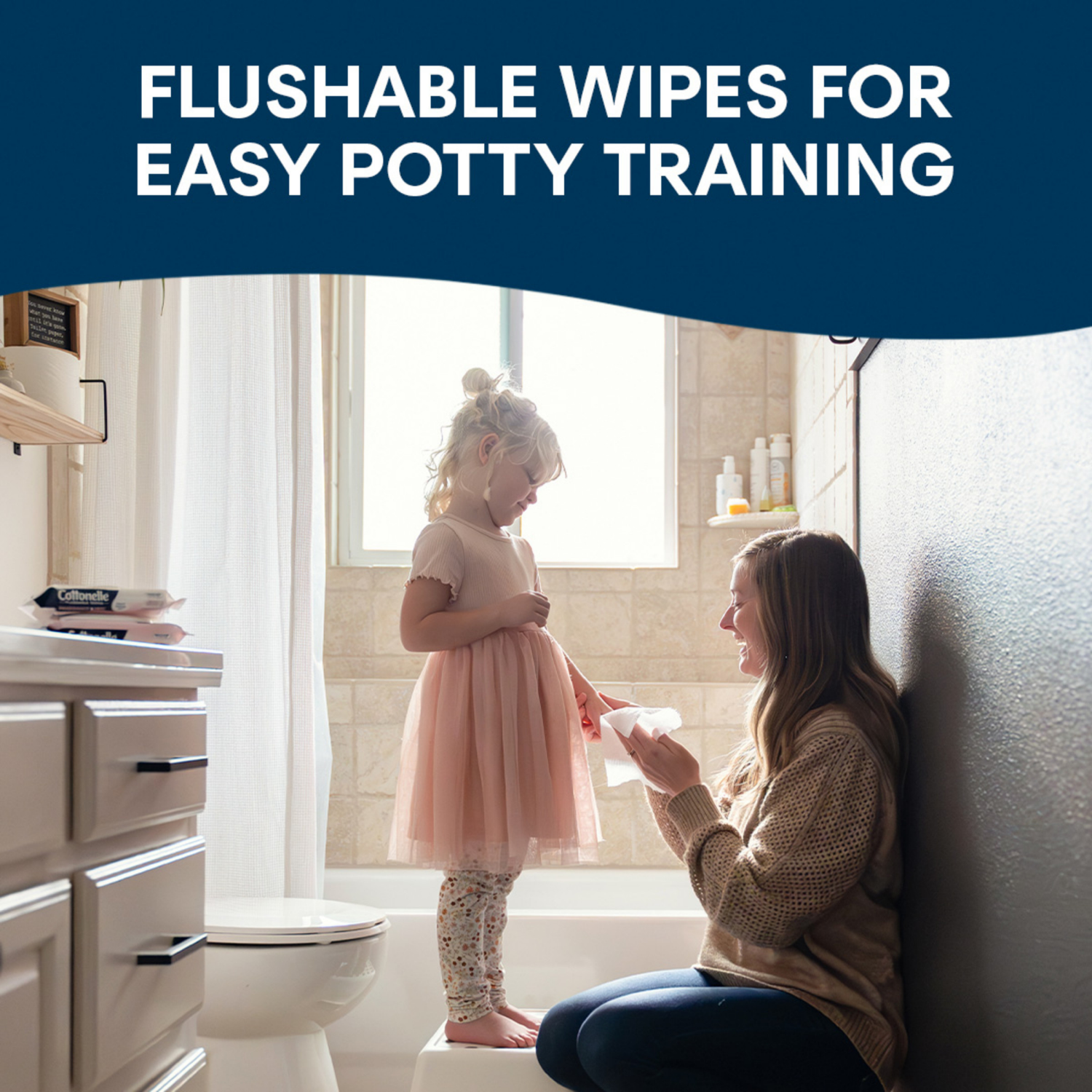 slide 6 of 7, Cottonelle Flushable Wipes Fragrance Fr, 84 ct