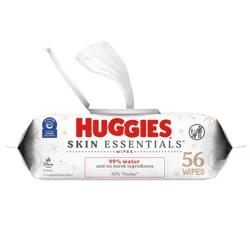 Huggies Skin Essentials Baby Wipes, 1 Flip Top Pack (56 Wipes Total)