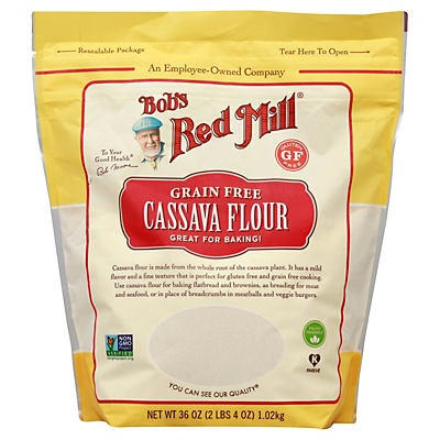 slide 1 of 1, Bob's Red Mill Cassava Flour, Grain Free, 36 oz