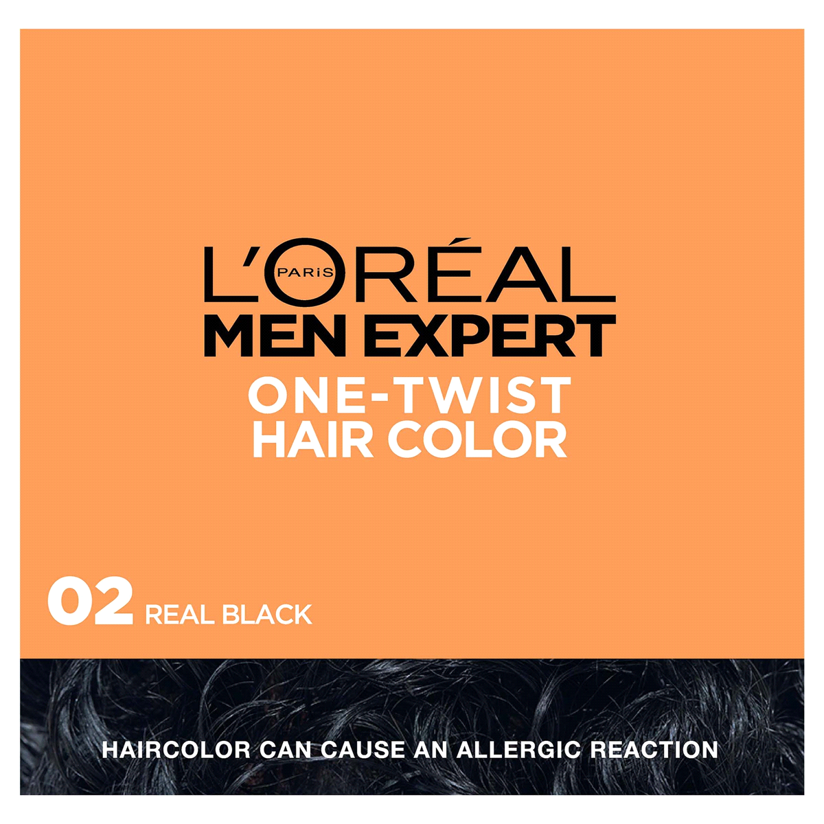 slide 11 of 29, L'Oreal Paris Men Expert One Twist Hair Color, No Mix, No mess, Real Black 02, 1 kit, 1 ct