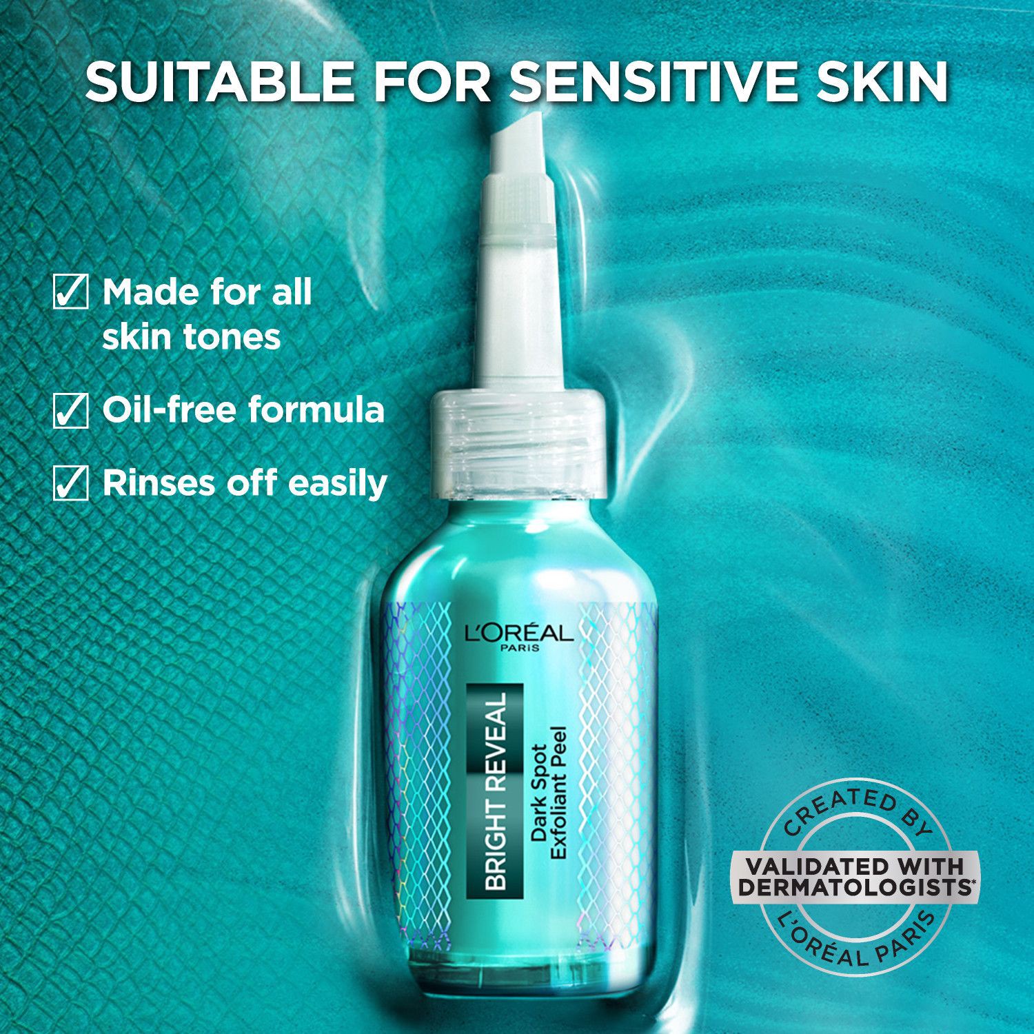 slide 9 of 9, L'Oreal Paris Bright Reveal Exfoliant Peel, 1 ct