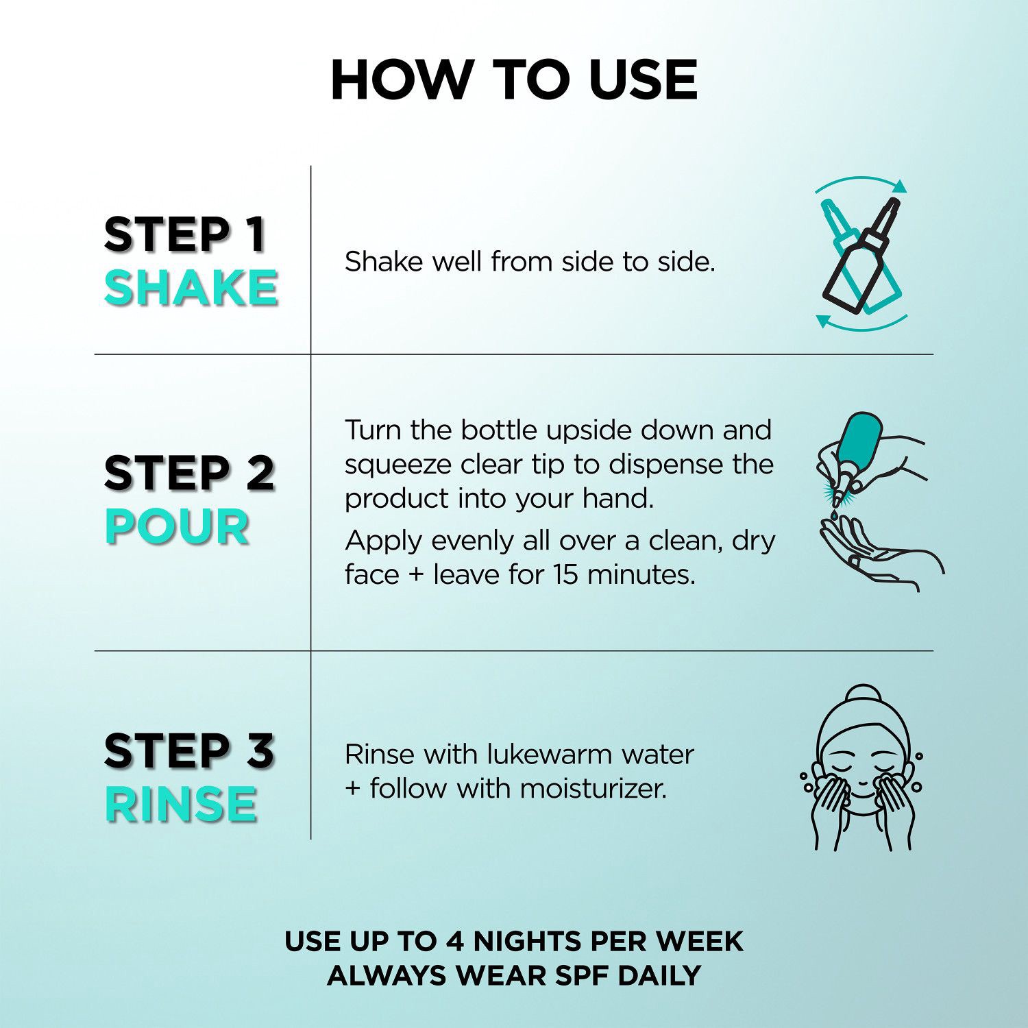 slide 3 of 9, L'Oreal Paris Bright Reveal Exfoliant Peel, 1 ct